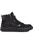 Siyah Nubuk Sneaker Erkek Bot 1