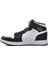Siyah Beyaz Erkek Hi Sneaker 2