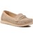 Bej Kadın Düz Rahat Günlük Ayakkabı 3