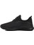 Siyah Triko Hafif Unisex Spor Ayakkabı 2