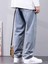 Erkek Casual Baggy Denim Jean Kot Pantolon 4