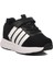 Siyah Beyaz Cırtlı Erkek Çocuk Spor Ayakkabı 3