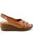 Taba Leather Kadın Sandalet K05296100403 1