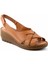 Taba Leather Kadın Sandalet K05296100403 3