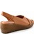 Taba Leather Kadın Sandalet K05296100403 4