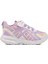 Beyaz Lila Cırtlı Fileli Hafif Kız Çocuk Spor Ayakkabı 1