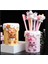 Ayı Kalemlik Ofis Sarı Lovely Bear Ayıcık Teddy Pembe Kalp Fiyonklu Şirin Çocuk Hediyelik 1 Adet 2