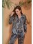 Bayan Düğmeli Pijama Takım 27073 2
