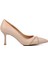 Bej Kadın Topuklu Stiletto Ayakkabı 1
