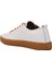 Beyaz Deri Erkek Sneaker Ayakkabı 4