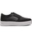 Siyah Siyah Nubuk Erkek Sneaker Ayakkabı 1