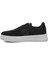 Siyah Nubuk Erkek Sneaker Ayakkabı 2