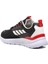 Siyah Beyaz Kırmızı Kadın Spor Ayakkabı Sneaker 4