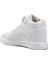 Beyaz Beyaz Çocuk Uzun Boğazlı Hi Sneaker Spor Ayakkabı 4