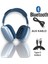 P9 Air Pro Max Kablosuz 5.0 Mikrofonlu Sd Kart Girişli Aux Kablolu Bluetooth Kulaklık 1