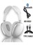 P9 Air Pro Max Kablosuz 5.0 Mikrofonlu Sd Kart Girişli Aux Kablolu Bluetooth Kulaklık 1