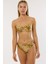 4600 Parlak Sarı Straplez Bikini Takımı 1