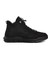 Siyah Nubuk Deri Sneaker Erkek Bot 1
