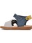 Lacivert Hardal Comfort Erkek Çocuk Düz Sandalet 2