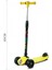 Power Jy - H02 Kalın Teker Katlanabilir Işıklı Scooter Sarı 2
