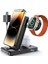 4'ü 1 Arada Katlanabilir Şarj Istasyonu iPhone Serisi 14/13/12/11/x/xs/xr/8/7/6/5, Airpods Pro/3/2, Apple Watch Ultra/9/8/7/6/se/5/4/3/2 Için 20W Adaptörlü Çıkarılabilir Şarj Cihazı 1