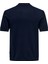 Erkek Regular Fit Polo Yaka Lacivert Triko T-Shirt - 22022219 5