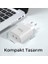BX2P50 50W Pd 2*type-C Girişli Gelişmiş Şarj Teknolojisi ile Donatılmış Seyahat Adaptörü 3