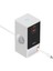 Power Combo Dijital Powerstrip 2AC+1U+1C+RETRACTABLE-C 65W Smart Versiyon Şarj Cihaz Seti-Beyaz 3