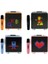 15W 11X11 Piksel LED Ekranlı Karaoke Bluetooth Hoparlör Mavi BTS-270 2