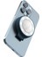 Snaplight - Dört Parlaklık Ayarına Sahip LED Selfie Halka Işığı ve Dahili Pil - Manyetik Montaj Herhangi Bir Telefona Takılır - Saygısız Tasarım | Abyss Blue 1