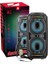 KTS-1819 Siyah Bluetooth Hoparlör | Rgb Led, Dahili Mikrofon, Kumandalı Speaker 2