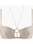 Illusion Fauve Bügelsiz Bralette Hayvan Deseni Fransız Dantel, Altın Detaylı ve Şık Tasarım 1
