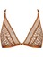 Stardust Dream Üçgen Bralette Fransız Dantel Işlemeli, Desteksiz, Dekolteli ve Şık Tasarım 1