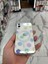 iPhone 12 Kılıf Parlak Papatya Tasarımlı Magsafe Kılıf Fiyonk Silikon Gümüş 3