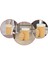 Renkli Oval Bambu Banyo Çamaşır Sepeti, Şık ve Dekoratif 9 L 4