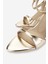 Kadın Vegan Bej Topuklu Ayakkabı 891 7176 Bn Ayk Y25 Lıght Dore 3