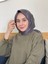 Koyu Gri Siyane Scarf Kristal Eşarp 1
