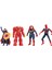 Avengers Yenilmezler Eklemli Dr. Strange Hulkbuster C. Marvel & Spiderman 4lü Karakter Oyuncak Seti 1