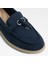 Creras-In Ayakkabı Düz;oxford & Loafer - Lacivert 5