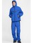 Tech Woven Oversized Pants Flat Pewter Paraşüt Kumaş Erkek Oversize Bol Kesim Eşofman Altı Sax Mavi 4