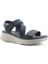 325618.Z 5fx Lacivert Kadın Spor Sandalet 2