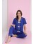 Bamboo Pamuk Kumaş Fiyonklu Pijama Takımı 1