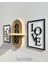 Çift Katmanlı 'home Love Tablo' & Ortası Desenli Duvar Rafı 3