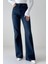 7746 Flare Kadın Jean Pantolon 2