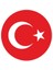 14X14 cm Türk Bayrağı Sticker Laptop Kask Araba Motor Sticker 1