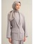 2025 Desenli Saf Ipek Twill Eşarp 9345-01 1