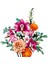 10342 LEGO Iconic Botanicals Pembe Çiçek Buketi 749 Parça +18 Yaş 2
