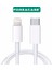 Hızlı Şarj Destekli 20W Type-C Lightning Şarj Cihazı Adaptör Kablo Set - FC1028 5