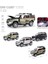 HCL-510A Çek Bırak 1:22 Sesli ve Işıklı Buharlı Df Metal Jeep 4
