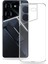 Caseworld Tecno Pova 5 ile Uyumlu Kapak Kamera Korumalı Süper Silikon Şeffaf Kılıf 1